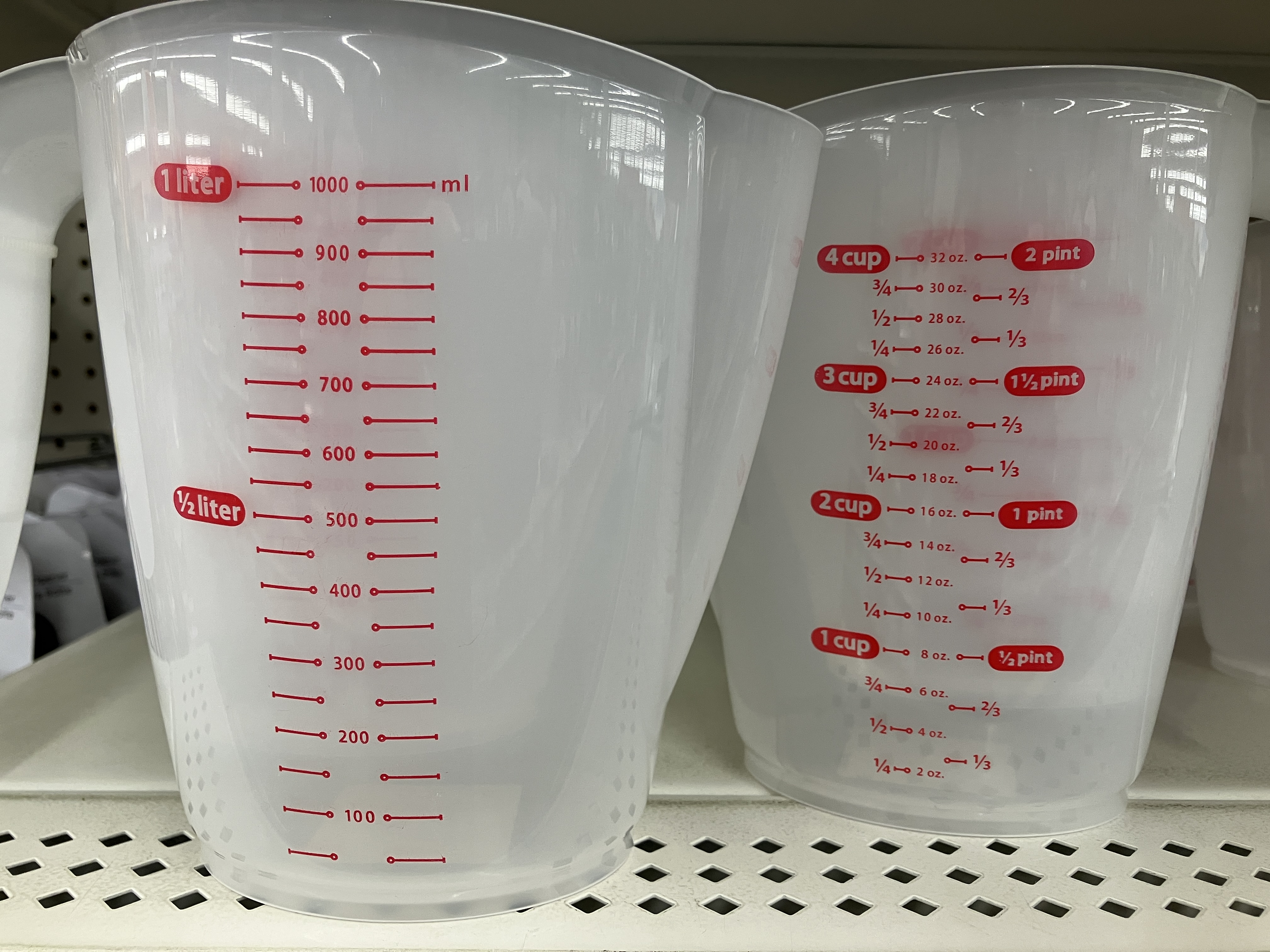 Taza medidora para controlar raciones de alimento